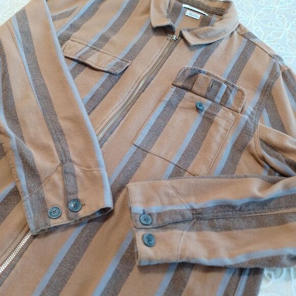 UO Ryder Zip Flannel Shirt - Picture 6 of 13